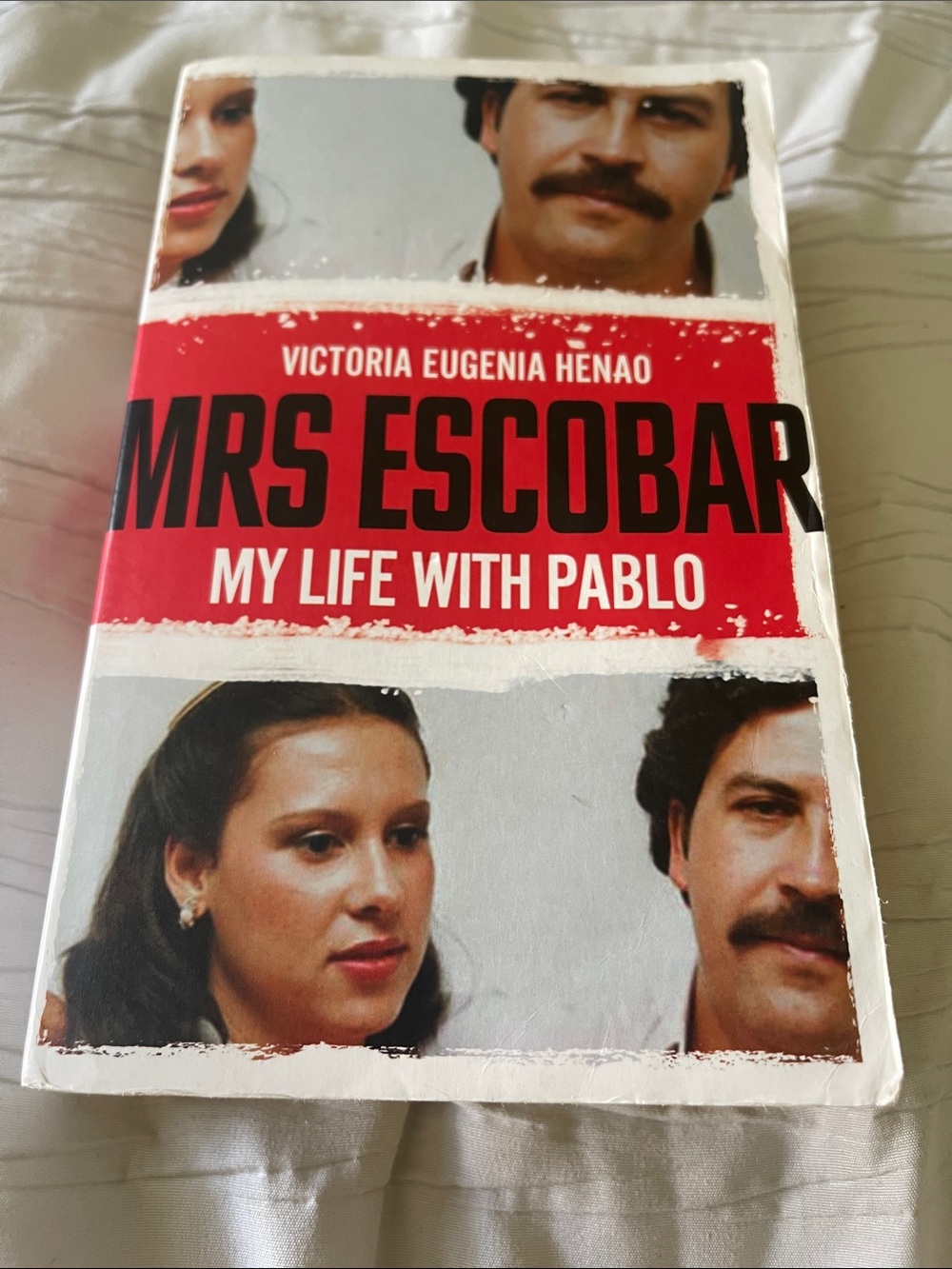 Mrs Escobar: My Life With Pablo Paperback - Red & White Cover